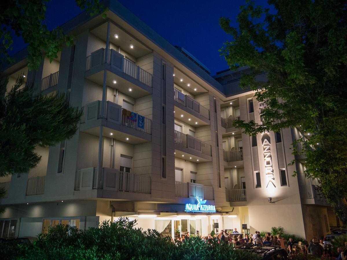Hotel Aquila Azzurra Rimini Exteriör bild